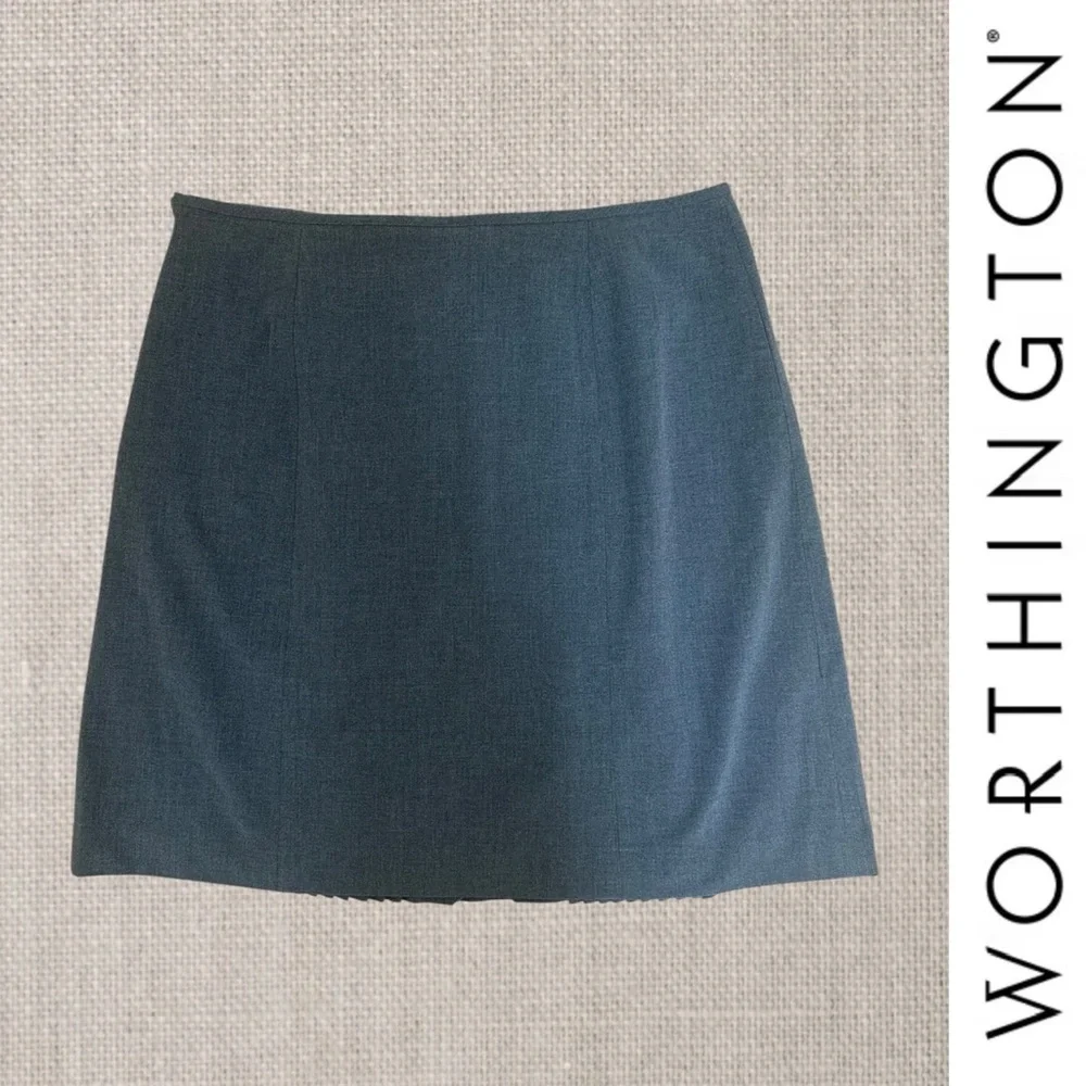Worthington Works Stretch Separates Pleated Skirt, Size L,‎ MSRP $62 - Picture 2 of 5